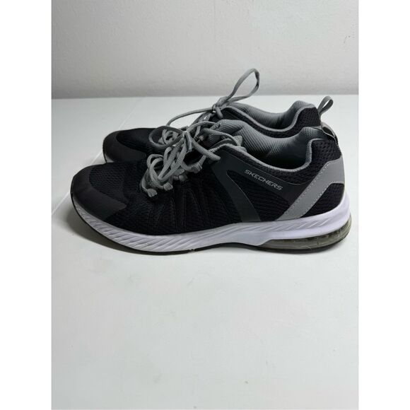 Skechers Classic Fit Men's Air-Cooled Memory Foam/ 59981S/BKW  Size 12 - Picture 4 of 14